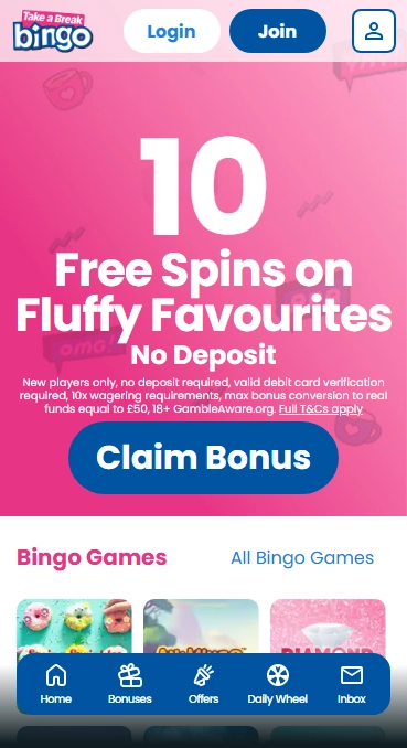 Take a Break Bingo Casino